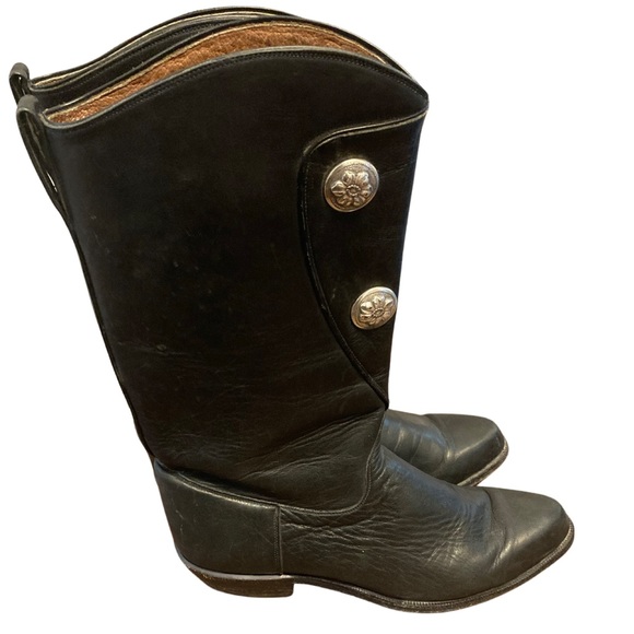 Vintage Leather Boots - Picture 1 of 8